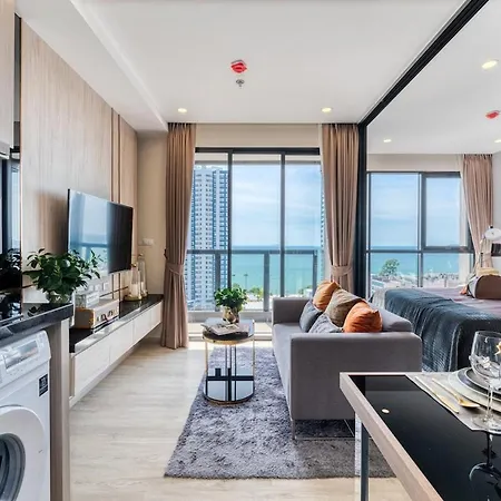 New! The Panora Pattaya 1Br King Seaview Penthouse公寓